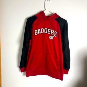 Adidas Kids XL Wisconsin Badgers Hoodie